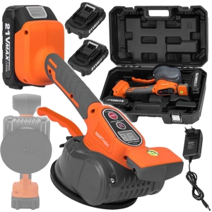 PRZYSSAWKA AKUMULATOROWA WIBRACYJNA 130MM 2x2,5ah 21V DO 80KG