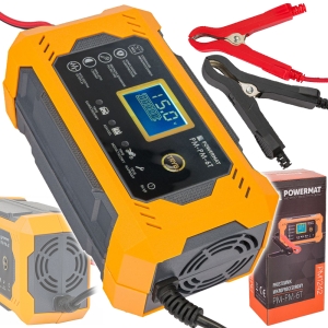 PROSTOWNIK AKUMULATOROWY MIKROPROCESOROWY 12V SAMOCHODOWY 6A ŁADOWARKA 