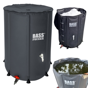 SKŁADANY ZBIORNIK NA DESZCZÓWKĘ WODĘ DESZCZOWĄ BECZKA 750L SZARY