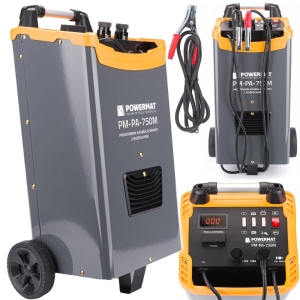PROSTOWNIK SAMOCHODOWY Z ROZRUCHEM AKUMULATOROWY 700A 12/24V ROZRUCH MOCNY