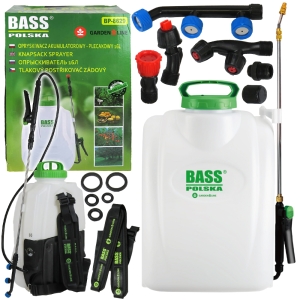 OPRYSKIWACZ OGRODOWY AKUMULATOROWY 16L PLECAKOWY CIŚNIENIOWY + DYSZE