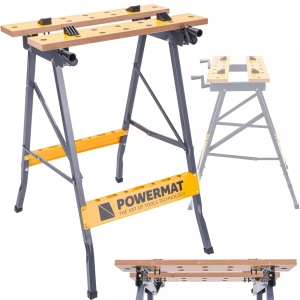 STÓŁ WARSZTATOWY STOLIK ROBOCZY REGULOWANY BLAT 560mm 100KG PRZENOŚNY