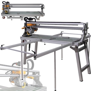 PRZECINARKA STOŁOWA TARCZOWA DO PŁYTEK GRESU 2300W AUTOMATYCZNA 1200mm