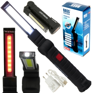 LATARKA WARSZTATOWA LAMPA LAMPKA LED MAGNES 900LM