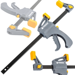 ŚCISK STOLARSKI ZACISK DŹWIGNIOWY 300x60mm SZYBKOZACISKOWY AUTOMATYCZNY