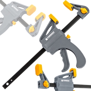 ŚCISK STOLARSKI ZACISK DŹWIGNIOWY 100x35mm SZYBKOZACISKOWY AUTOMATYCZNY