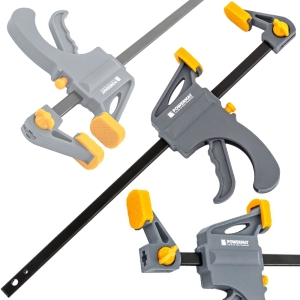 ŚCISK STOLARSKI ZACISK DŹWIGNIOWY 100x35mm SZYBKOZACISKOWY AUTOMATYCZNY