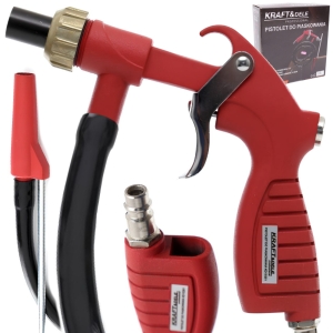 PISTOLET DO PIASKOWANIA Z WĘŻEM PIASKARKA WĄŻ 1/4'