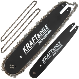 PROWADNICA DO PIŁY 40 CM 16' 2 ŁAŃUCHY ZESTAW 3W1