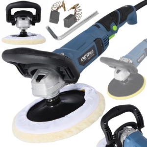 MOCNA POLERKA SAMOCHODOWA SZLIFIERKA ELEKTRYCZNA 2600W REGULACJA 180mm M14