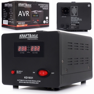 STABILIZATOR NAPIĘCIA PRĄDU AVR 1000VA DO AGREGATU