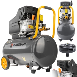 KOMPRESOR OLEJOWY 50L SPRĘŻARKA POWIETRZA 206 L/MIN 230V/50Hz 1,85kW/2,5KM