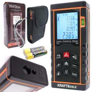 DALMIERZ LASEROWY CYFROWY MIERNIK ODLEGŁOŚCI 40M