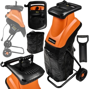 ROZDRABNIACZ ELEKTRYCZNY RĘBAK DO GAŁĘZI 3000W 45mm 230V/50Hz