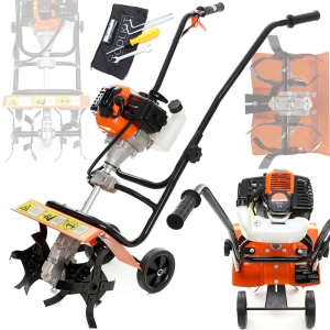 GLEBOGRYZARKA SPALINOWA KULTYWATOR DO ZIEMI GLEBY MOCNA 7KM 340mm 2-SUW 