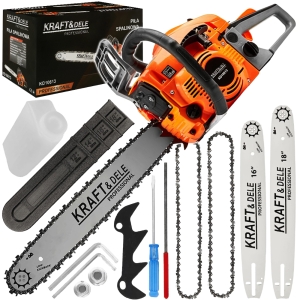 PIŁA SPALINOWA PILARKA ŁAŃCUCHOWA 5,9KM 2xPROWADNICA 16" 40cm / 18" 45cm