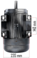 SILNIK ELEKTRYCZNY TRÓJFAZOWY 3 FAZY SIŁA 3000RPM 650Lmin 4KM 400V_9.jpg