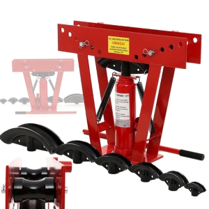 GIĘTARKA HYDRAULICZNA DO RUR 12T 12000KG STAL + 6 PROFILI 