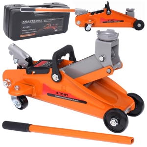 PODNOŚNIK SAMOCHODOWY LEWAREK HYDRAULICZNY NISKOPROFILOWY 2 TONOWY ŻABA