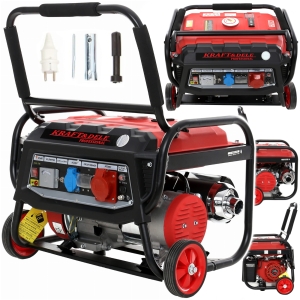 AGREGAT PRĄDOTWÓRCZY GENERATOR PRĄDU BENZYNA 3KW 7KM 400V