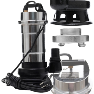 POMPA DO WODY BRUDNEJ CZYSTEJ Z ROZDRABNIACZEM 2900W	230V / 50Hz