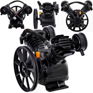 SPRĘŻARKA POMPA KOMPRESOR OLEJOWY  8 BAR 400 L/MIN 2 TŁOKI 2.2 KW