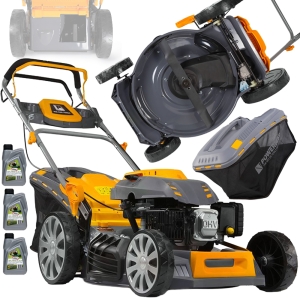 KOSIARKA SPALINOWA Z NAPĘDEM 7KM 60L 51CM 8W1 3,2kW/4,3KM + OLEJ