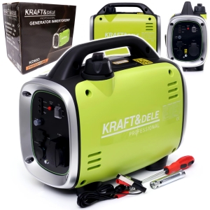 AGREGAT PRĄDOTWÓRCZY GENERATOR PRĄDU 4-SUW INWERTOROWY 1300W 230V BENZYNA