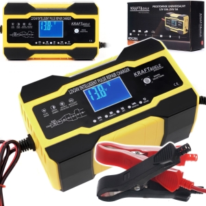 ŁADOWARKA PROSTOWNIK DO AKUMULATORA 12/24V SAMOCHODOWY MOTOCYKLI