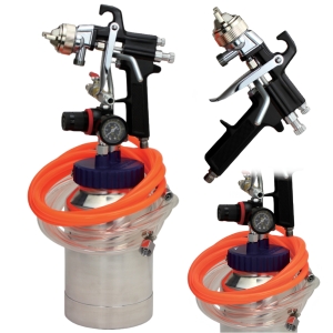 CIŚNIENIOWY AGREGAT MALARSKI PNEUMATYCZNY 2L Z PISTOLETEM NATRYSKOWYM 3 BAR 