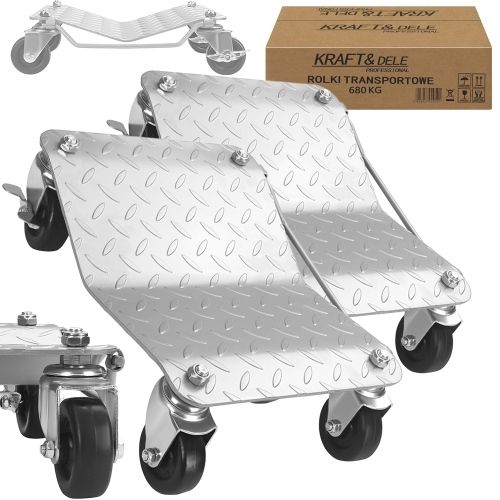 Rolki transportowe warsztatowe 680kg Para zestaw KD12681_1.jpg