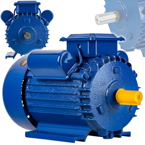 SILNIK ELEKTRYCZNY 1,1kW 1100W 2810RPM 16mm WAŁEK 220V/50Hz