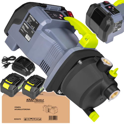 Akumulatorowa pompa ogrodowa 3500Lh 2x6Ah + ładowarka KD5270_1.png