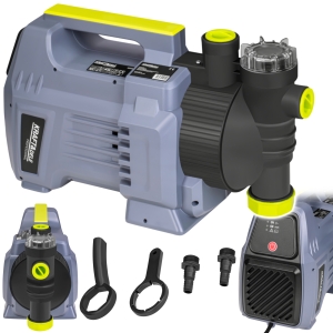 POMPA OGRODOWA DO WODY 1500W 4700L/H 230V DO DESZCZÓWKI WYDAJNA ZESTAW 