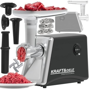 ELEKTRYCZNA MASZYNKA DO MIELENIA MIĘSA NADZIEWANIA KIEŁBASY AKCESORIA 2000W
