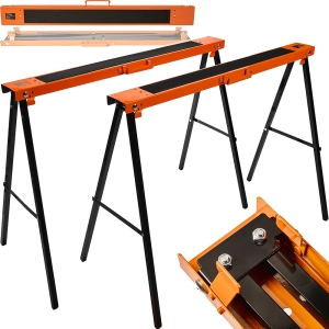 KOZIOŁEK ROBOCZY SKŁADANY STOJAKI KOZIOŁKI ZESTAW 2SZT - MAX 200KG