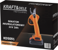 Sekator akumulatorowy 21V 2Ah x 2 szt + ładowarka KD5091_13.png