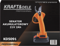 Sekator akumulatorowy 21V 2Ah x 2 szt + ładowarka KD5091_14.png