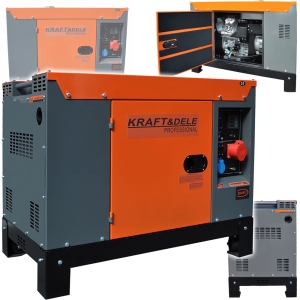 AGREGAT PRĄDOTWÓRCZY GENERATOR PRĄDU DIESEL TRÓJFAZOWY 13000W 13kW
