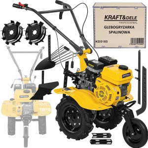 GLEBOGRYZARKA SPALINOWA KULTYWATOR DO ZIEMI GLEBY PŁUG 10KM 800–1200mm