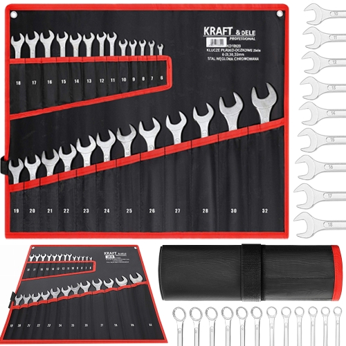 KLUCZE PŁASKO-OCZKOWE 25el. KD10920_1.jpg