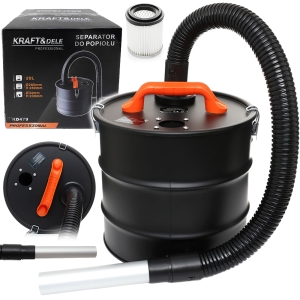 ODKURZACZ KOMINKOWY SEPARATOR KOMINKA POPIOŁU 20L 285x280mm