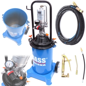 BASS SMAROWNICA PNEUMATYCZNA TOWOTNICA 12L WĄŻ 4M