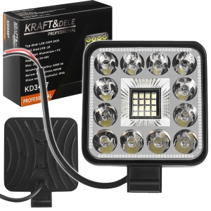 LAMPA ROBOCZA ZEWNĘTRZNA MINI LED ZIMNOBIAŁE ŚWIATŁO 6000K 12000LM IP65 40W