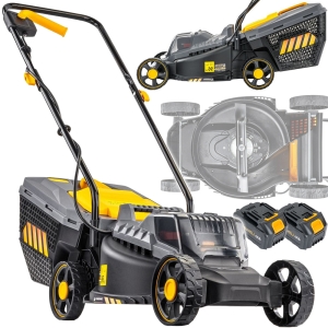 KOSIARKA DO TRAWY AKUMULATOROWA 20V 4AH 2xAKUMULATOR KOSZ 30L