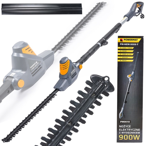 Elektryczne nożyce do żywopłotu na wysięgniku PM-NEW-900S-T 45CM 900W_1.jpg