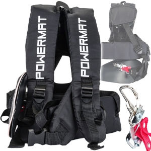 SZELKI DO KOSY PODKASZARKI KOSA DWURAMIENNE PAS NOŚNY UPRZĄŻ