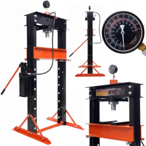 SOLIDNA PRASA HYDRAULICZNA STAL KONSTRUKCYJNA 30T 0-1020mm