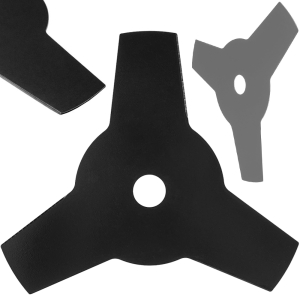 OSTRZE DO KOSY SPALINOWEJ 3 ZĘBY 240mm OTWÓR 25mm DO TRAWY ZAROŚLI CHWASTÓW