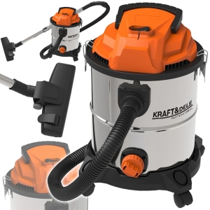 ODKURZACZ PRZEMYSŁOWY NA SUCHO MOKRO 20L FILTR HEPA 1600W 220–240V